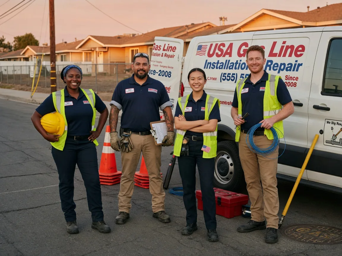 Gas Line Installation company in Manlius, IL